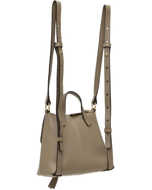 See By Chloé Black Taupe Joan Backpack