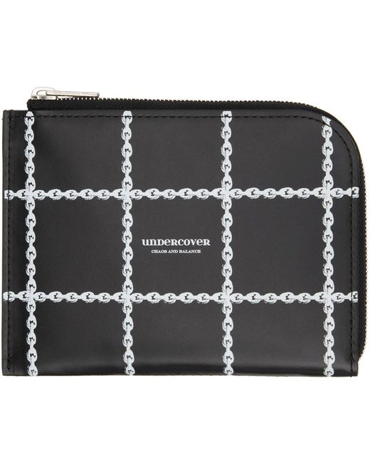 Undercover Black 'chaos And Balance' Wallet for men