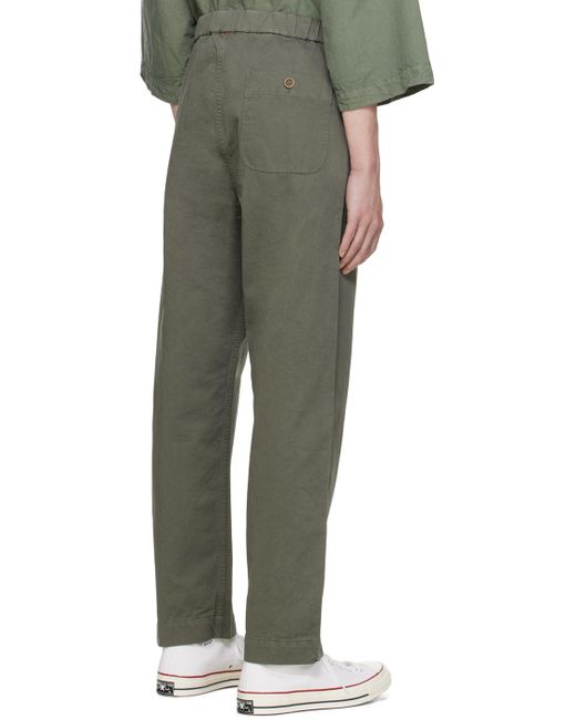 Casey Casey Green Jude Trousers for men