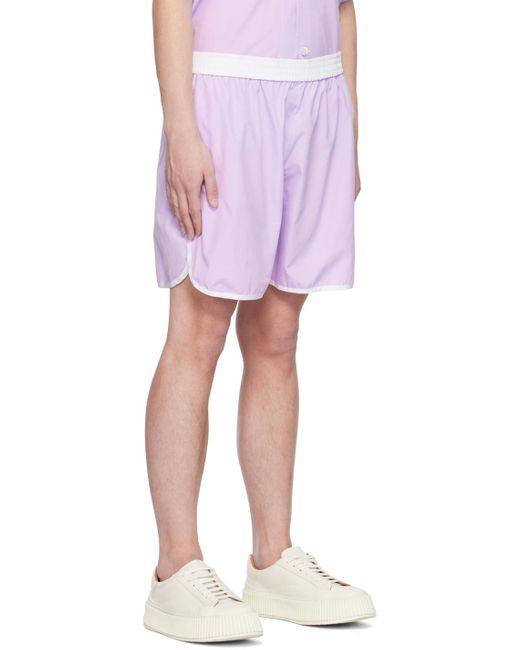 SEBLINE Pink Running Boxer Shorts for men
