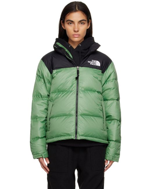The North Face Green 1996 Retro Nuptse Packable Down Jacket | Lyst