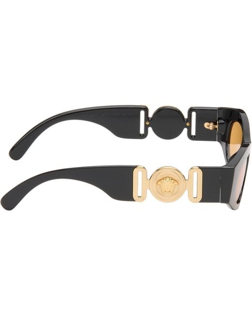 Versace Brown Medusa Biggie Cat-Eye Sunglasses