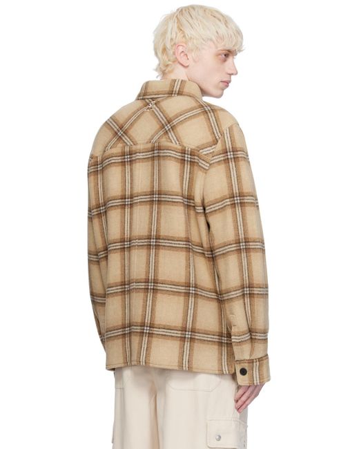 Veste Kervon A Carreaux Isabel Marant pour homme en coloris Neutre Lyst