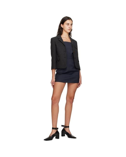 THE GARMENT Black Pluto Minidress