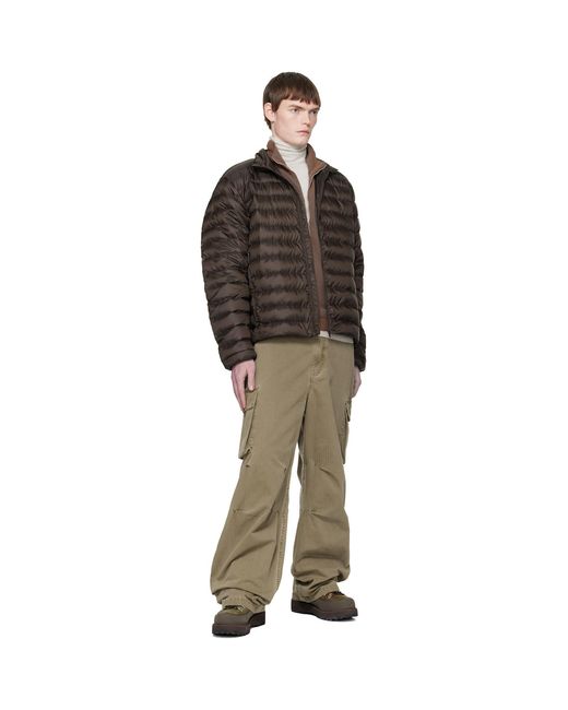 Canada Goose Black 'Tonal Label' Stratus Down Jacket for men