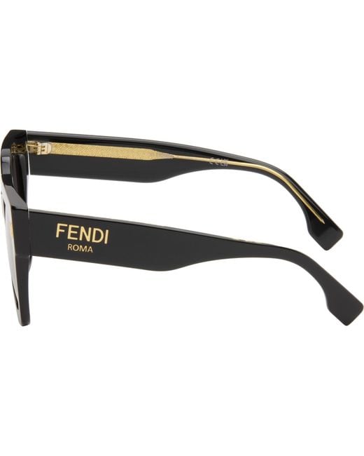 Fendi Black Roma' Sunglasses