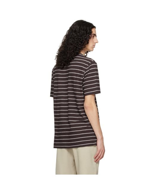 Boss Black Cotton-Linen Regular Fit T-Shirt for men