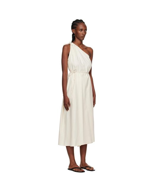 Baserange Black Off- View Midi Dress