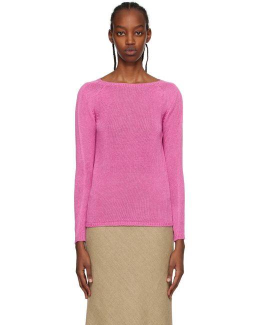 Max Mara Pink Giolino Sweater