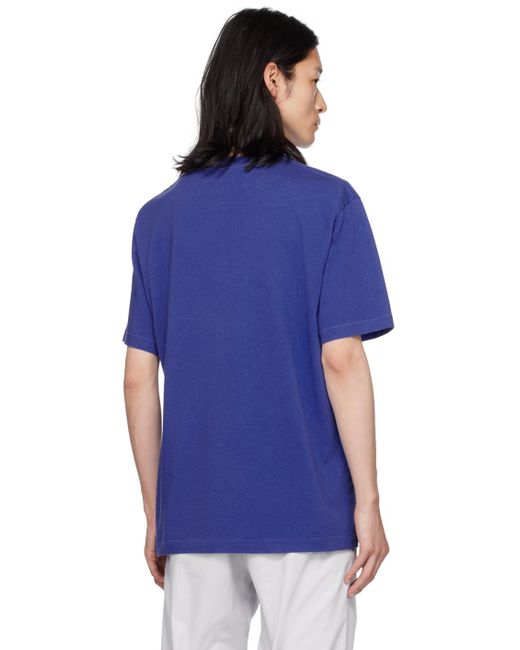 KENZO Blue Paris Boke Flower T-shirt for men