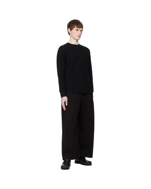 Entire studios Black Loft Trousers for men