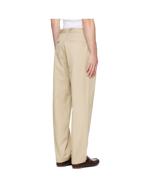A.P.C. Natural Lawrence Trousers for men