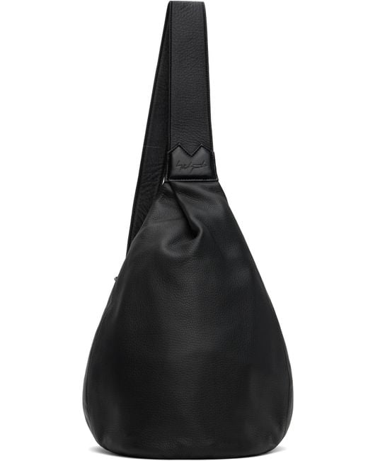 Yohji Yamamoto Black Y Crossbody Bag for men