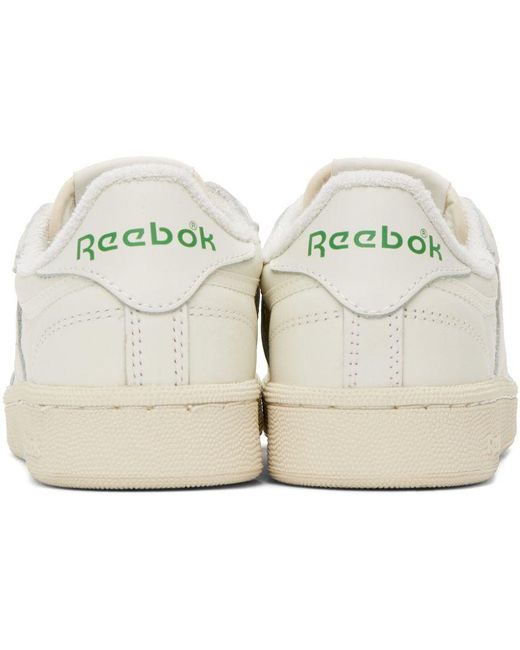 off white reebok club c 85
