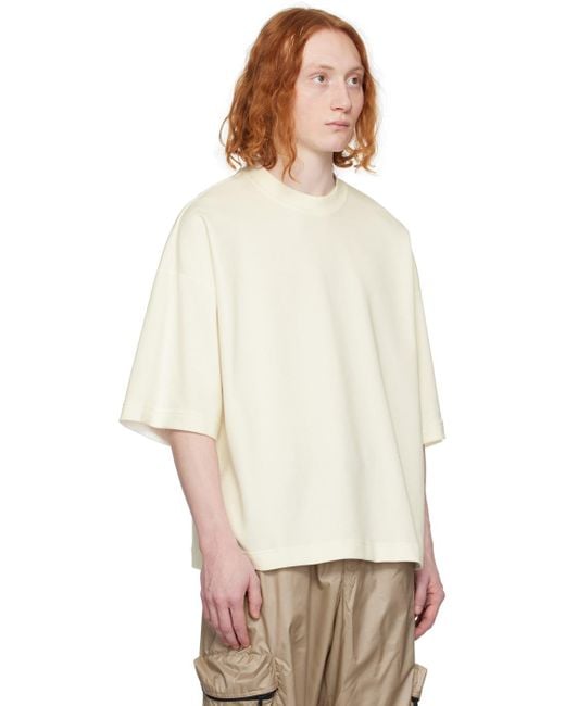 Nike White Sportswear Tech Fleece Reimagined T-shirt for men