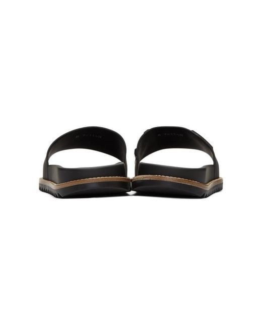 Fendi Black Vocabulary Slides for Men | Lyst display picture 2