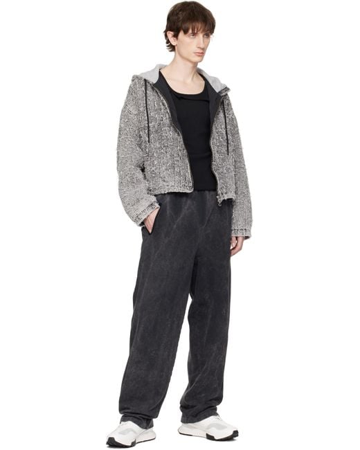 メンズ DIESEL ホワイト S-Tame-D ランニングスニーカー Black