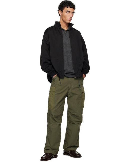 メンズ Nanamica ブラック Chino Deck ジャケット Black