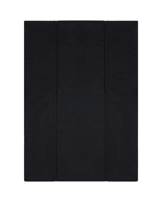 Julius Black Layered Hoop Stole Scarf for men