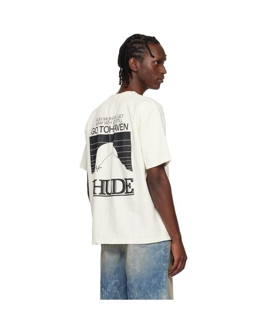 Rhude Multicolor Off- Moonlight Pack T-Shirt for men