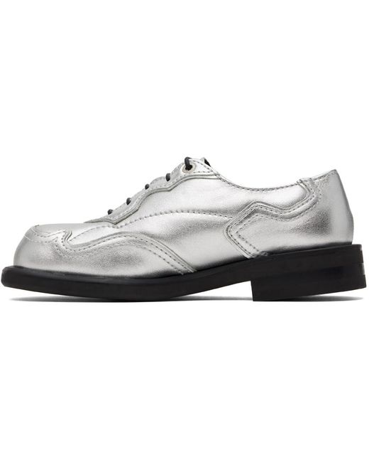 Chaussures oxford orbina argentées ANDERSSON BELL pour homme en coloris Black