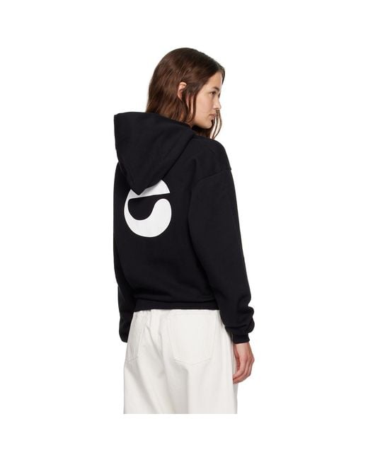 Coperni Black Logo Hoodie