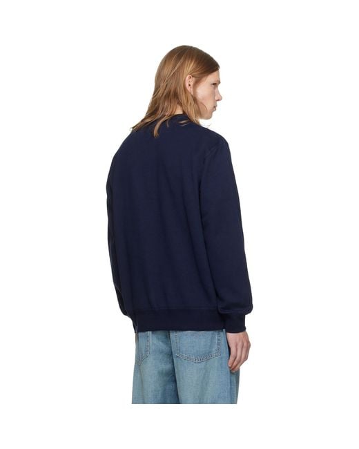 Polo Ralph Lauren Blue 'The Rl Fleece' Sweatshirt for men