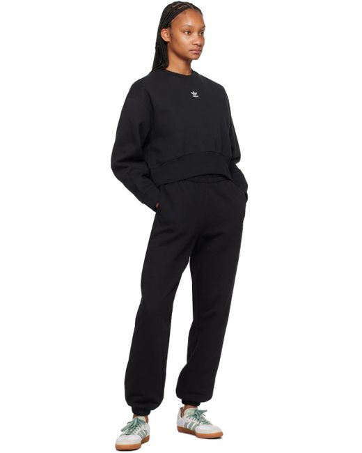 Adidas Originals Black Adicolor Essentials Sweatshirt