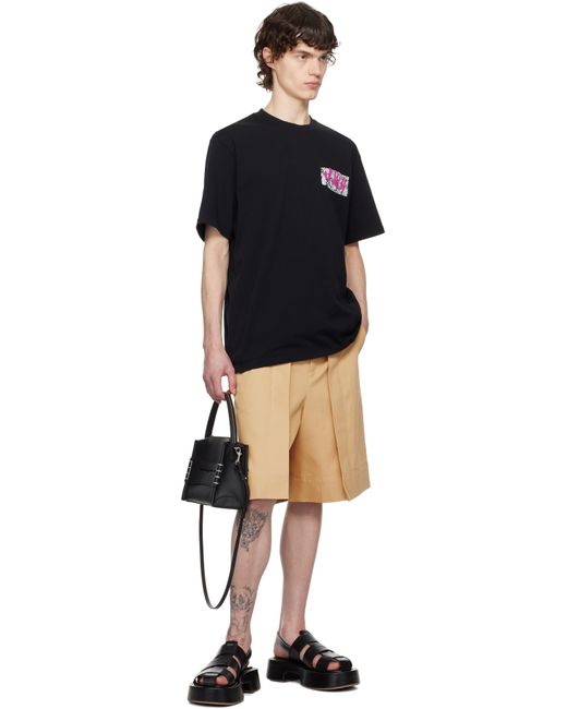 J.W. Anderson Black Loafer Bag for men