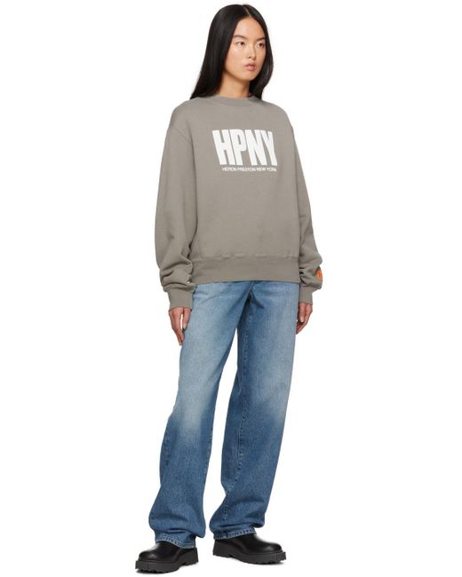 Heron Preston Multicolor Gray 'hpny' Sweatshirt