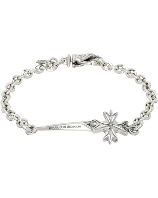 Emanuele Bicocchi Black Dagger Bracelet for men