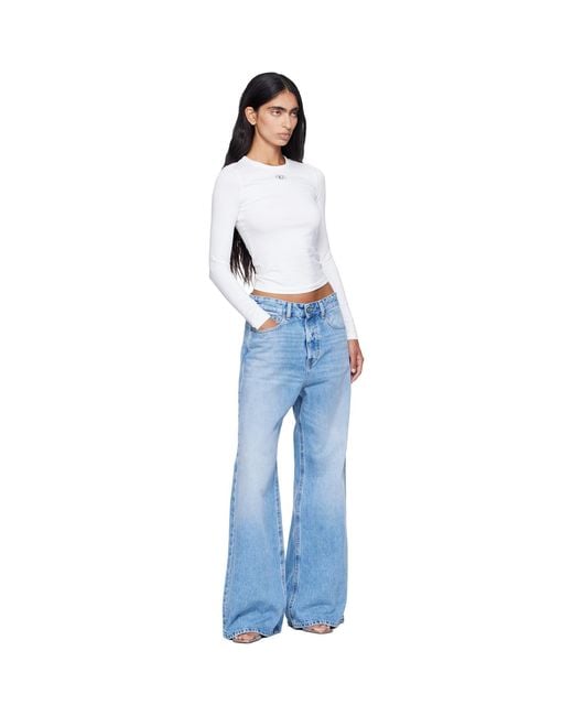 DIESEL Blue Relaxed Low Waist 1996 D-Sire Jeans