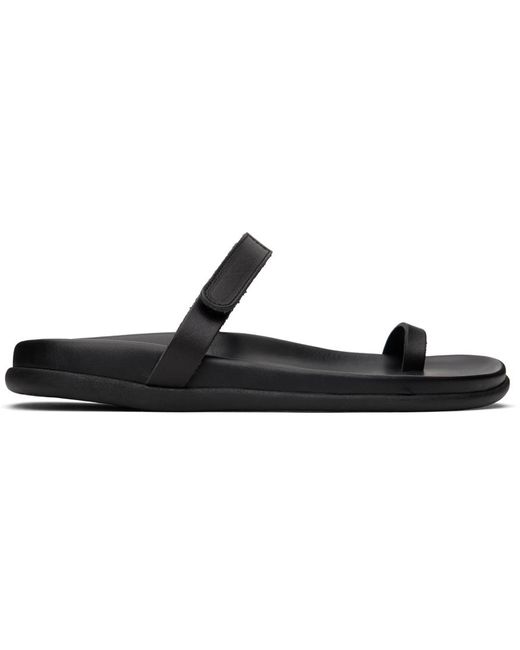 Sandales dokos noires Ancient Greek Sandals en coloris Black