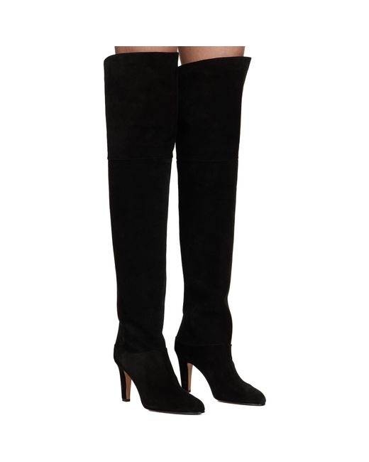 Chloé Black Eve Thigh High Boots