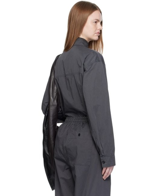 Lemaire グレー Pyjama シャツ Black