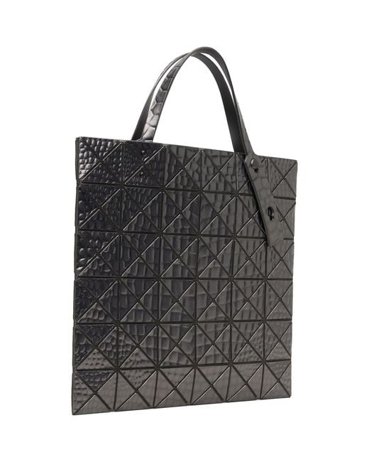 Issey Miyake Black Gunmetal Meta Kaiju Tote for men