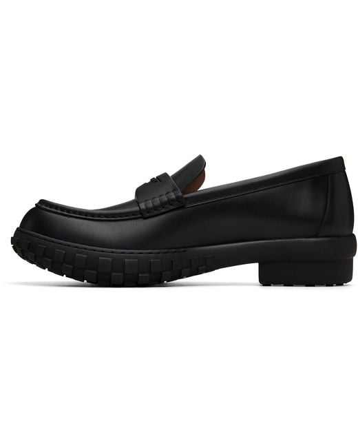 Givenchy Black Echo Loafers for men