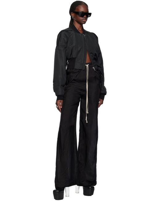 Pantalon de détente noir - lido Rick Owens en coloris Black