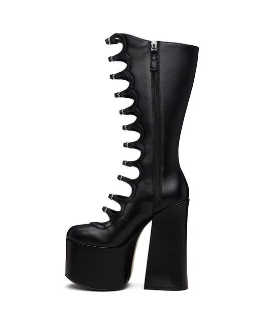 Marc Jacobs Black 'The Kiki Knee-High' Boots