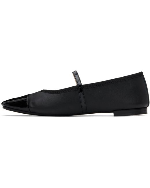Repetto ブラック Georgiana メリージェーン バレエシューズ Black