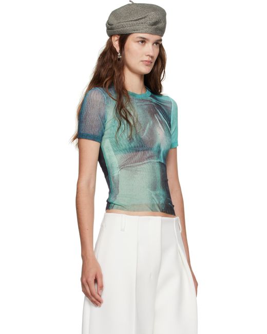 Jean Paul Gaultier Blue 'The Water' Baby T-Shirt