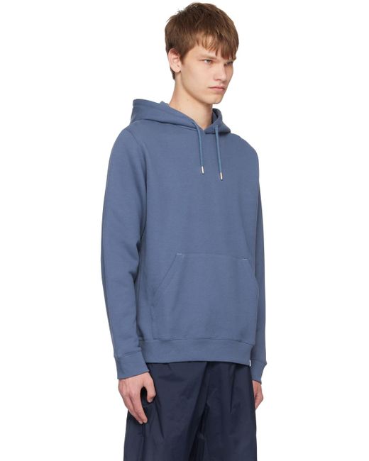 Norse Projects Blue Vagn Hoodie for men