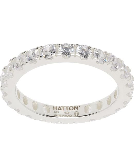 Hatton Labs Black Eternity Ring for men