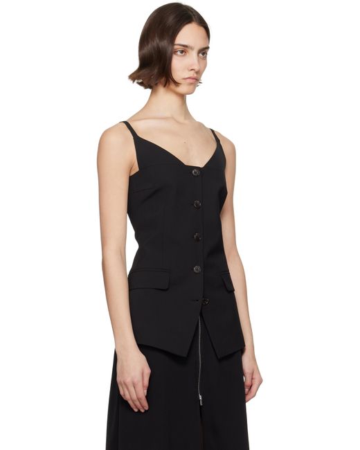 Nanushka Black Cinda Top