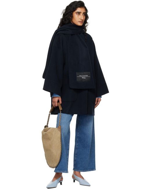 Weekend by Maxmara Blue Fulcro Coat
