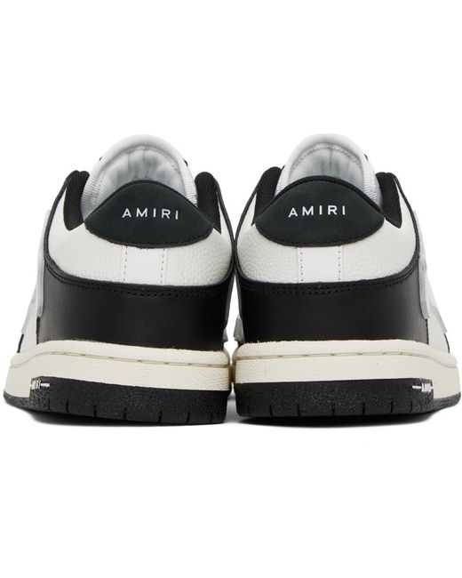 Amiri Black Skel Top Low Sneakers for men