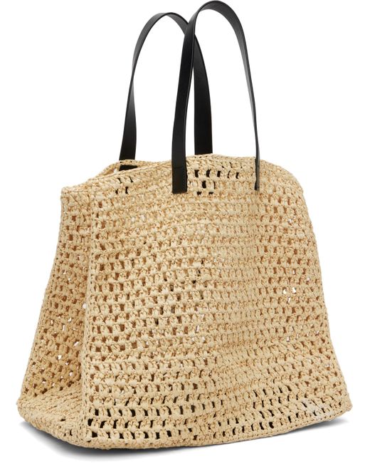 Anine Bing Natural Large Rio Tote