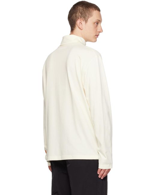 Heron Preston Black Off-white Hpny Long Sleeve T-shirt for men