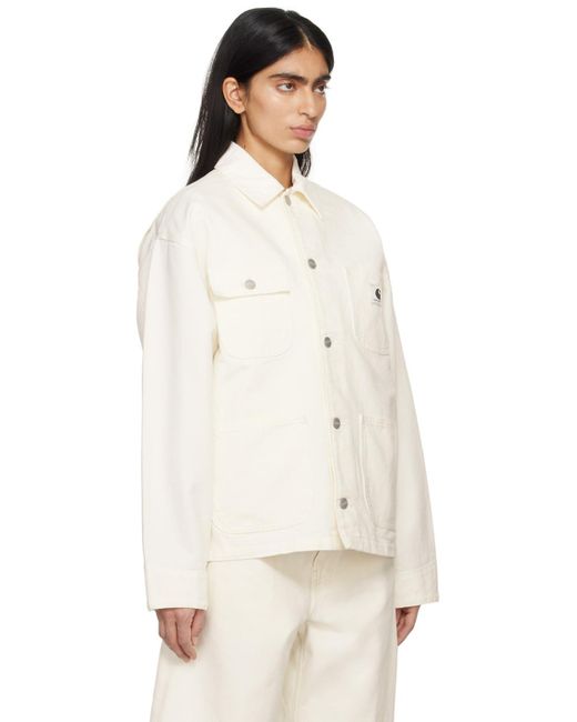 Carhartt White Michigan Jacket