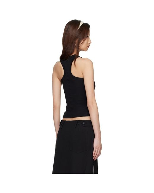 Flore Flore Black Hannah Tank Top